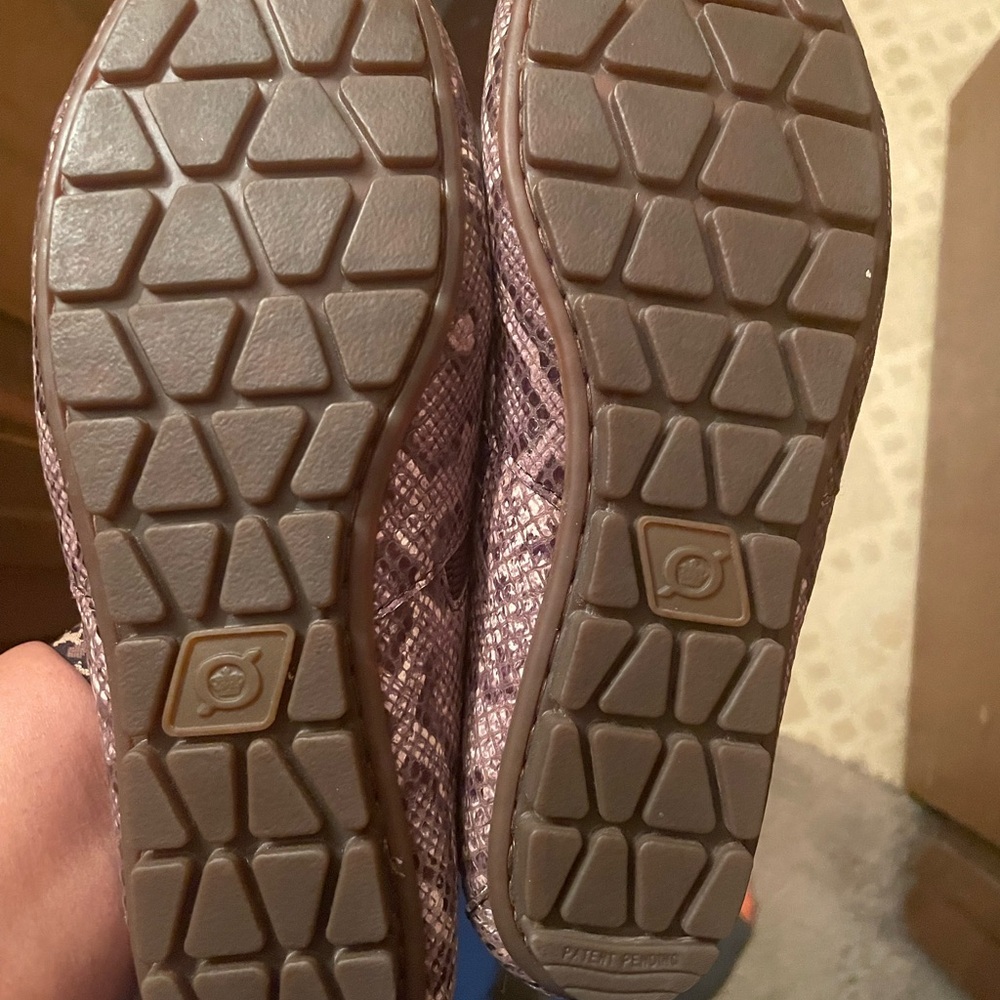 Born Snakeskin Patterned Flats - image 3